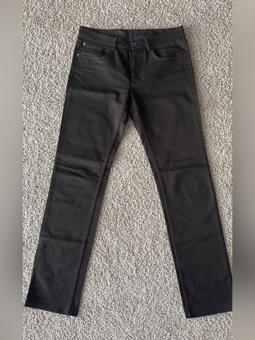 Men's Brown Straight Leg Chinos - Waist 31